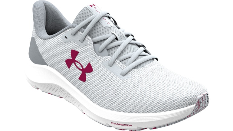 Damskie buty do biegania Under Armour UA W Charged Pursuit 4 - szare