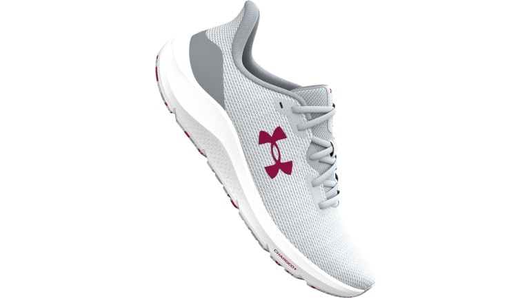 Damskie buty do biegania Under Armour UA W Charged Pursuit 4 - szare