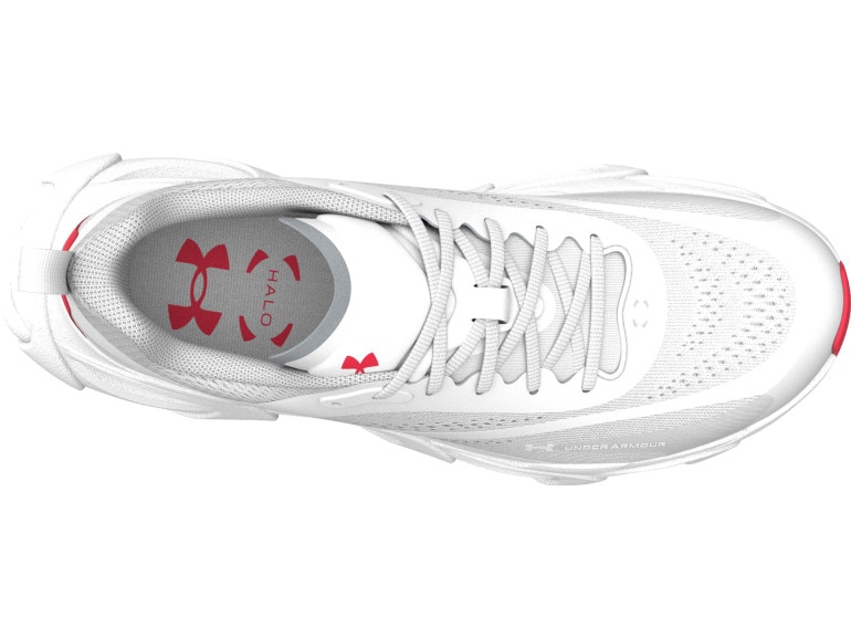 Damskie buty do biegania Under Armour UA W Halo Racer - białe