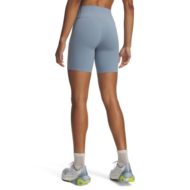 Damskie kolarki treningowe Under Armour Motion Bike Short - niebieskie