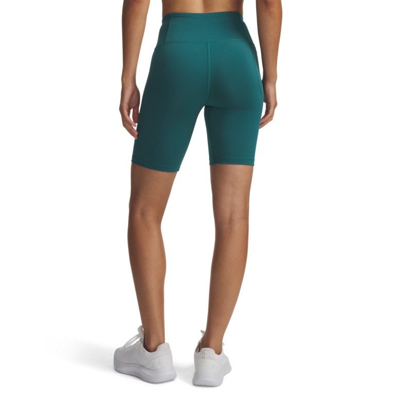 Damskie kolarki treningowe Under Armour Motion Bike Short Emea - zielone