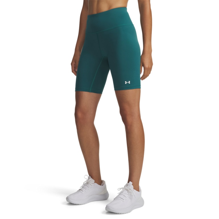Damskie kolarki treningowe Under Armour Motion Bike Short Emea - zielone