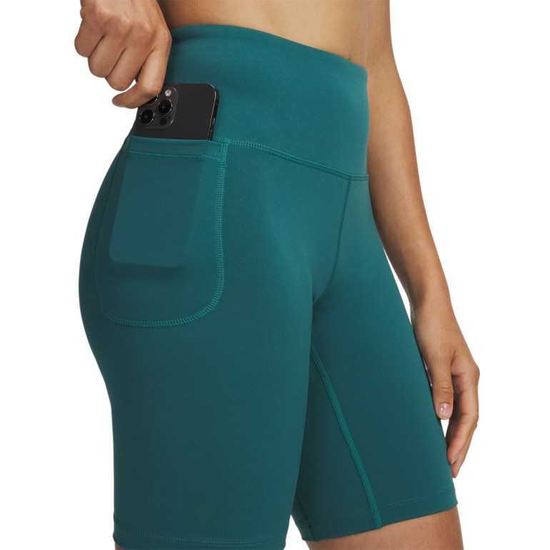 Damskie kolarki treningowe Under Armour Motion Bike Short Emea - zielone