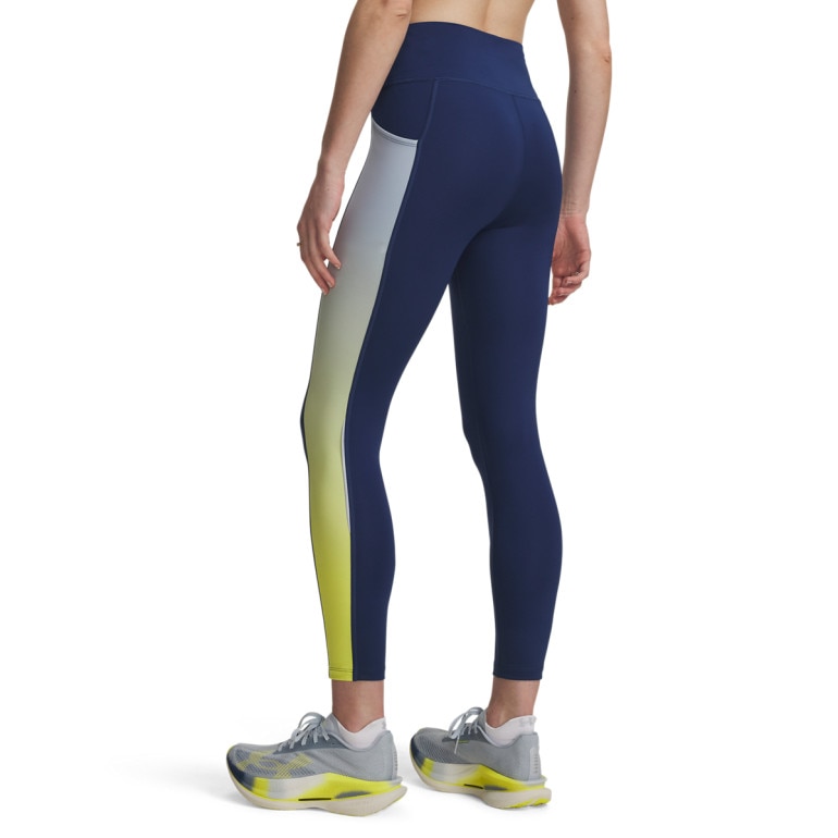 Damskie legginsy do biegania Under Armour UA Velociti Ankle Prt Tights - granatowe