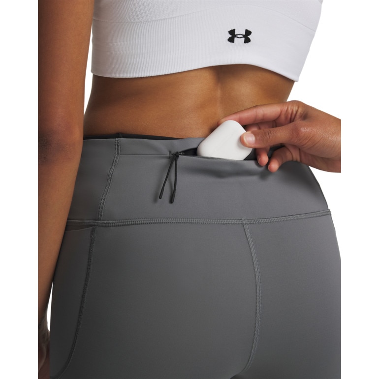 Damskie legginsy do biegania Under Armour UA Velociti Cold Weather - szare
