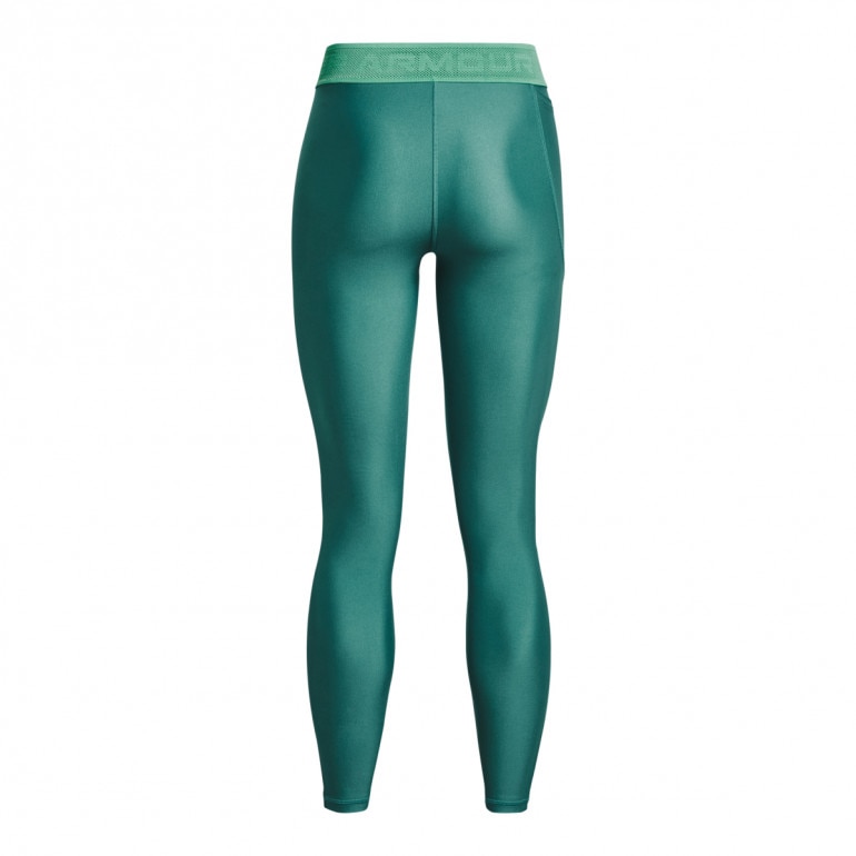 Damskie legginsy treningowe Under Armour Branded WB Leg - zielone