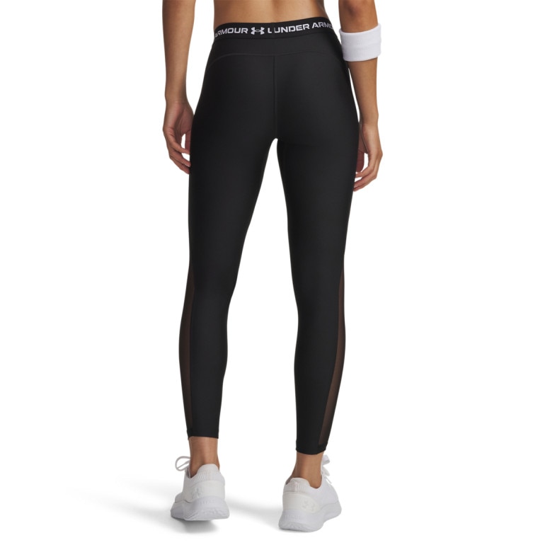 Damskie legginsy treningowe Under Armour HeatGear Mesh Legging - czarne