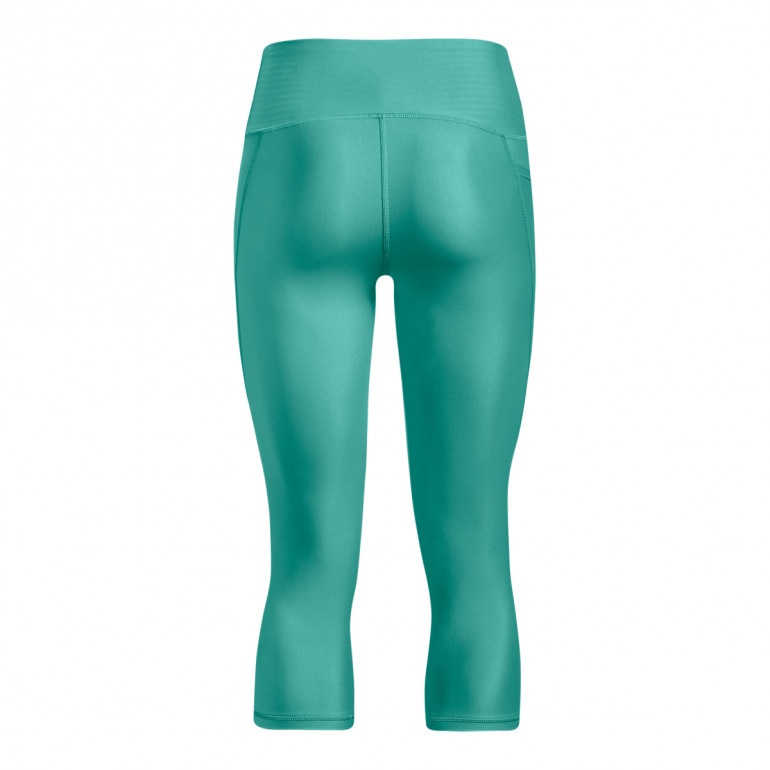 Damskie legginsy treningowe UNDER ARMOUR HG Armour Hi Capri - zielone