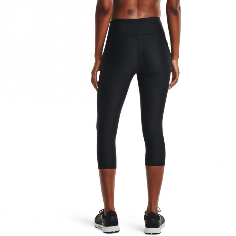 Damskie legginsy treningowe Under Armour Tech Hi Capri - czarne