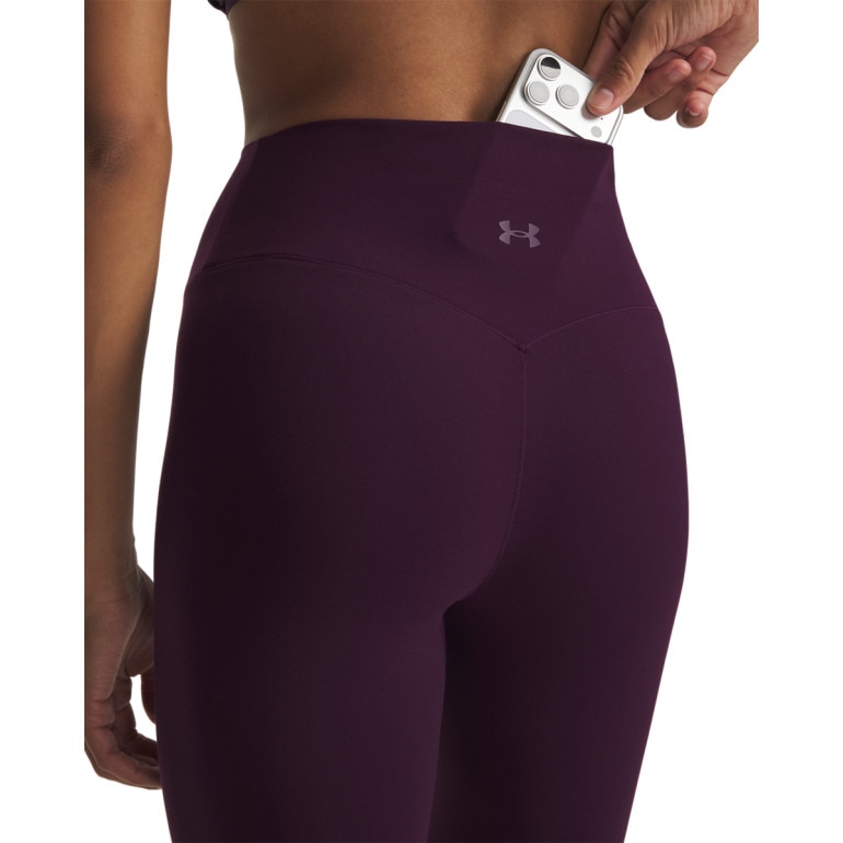 Damskie legginsy treningowe Under Armour Meridian 7/8 Legging - fioletowe