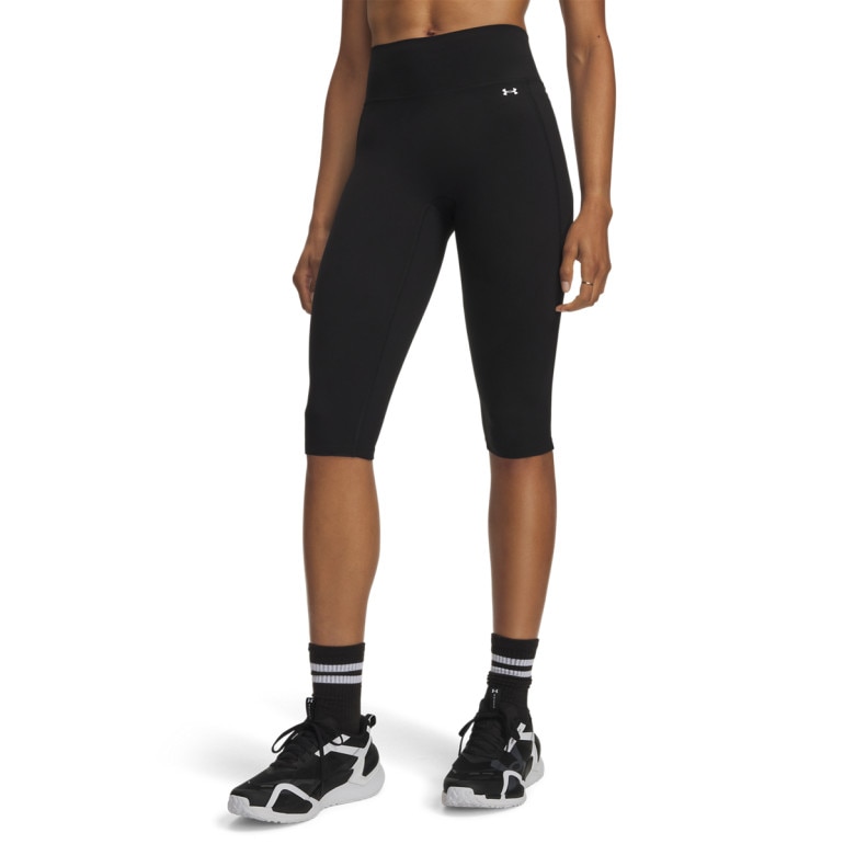 Damskie legginsy treningowe Under Armour Motion Capri - czarne