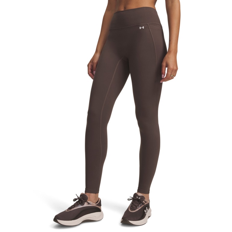Damskie legginsy treningowe Under Armour Motion Legging - brązowe
