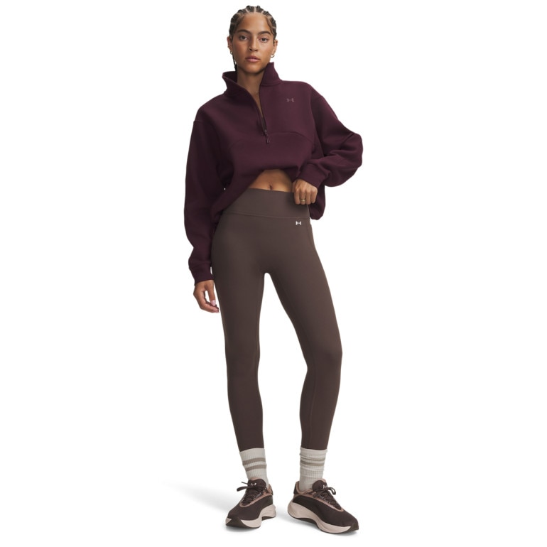 Damskie legginsy treningowe Under Armour Motion Legging - brązowe