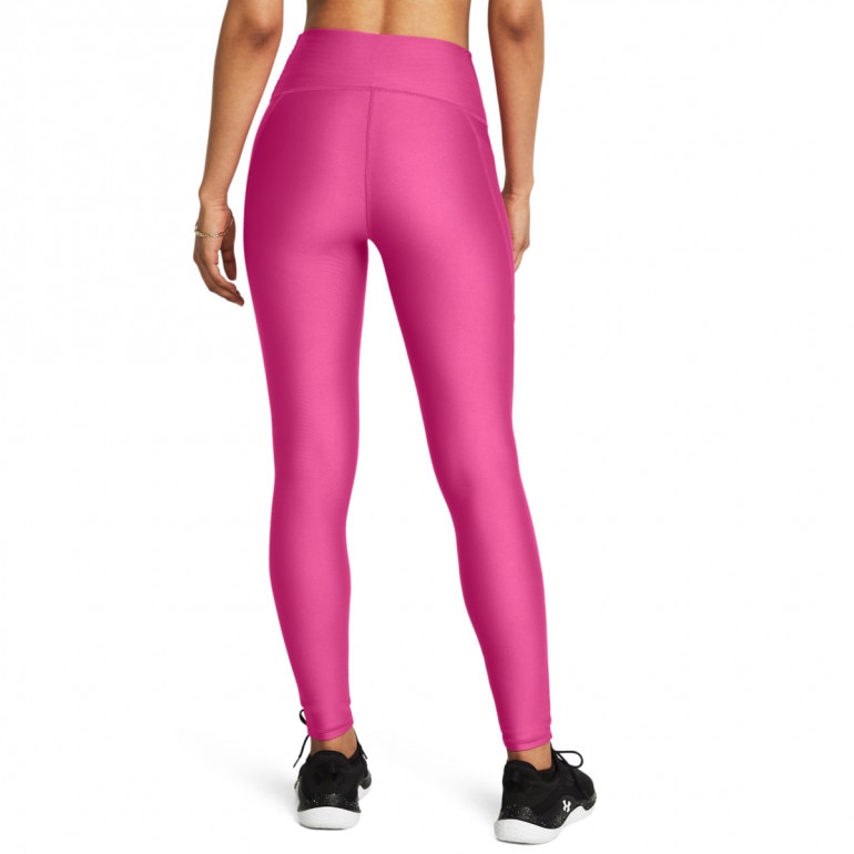 Damskie legginsy treningowe Under Armour Tech HiRise Legging - różowe