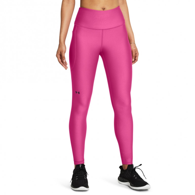 Damskie legginsy treningowe Under Armour Tech HiRise Legging - różowe