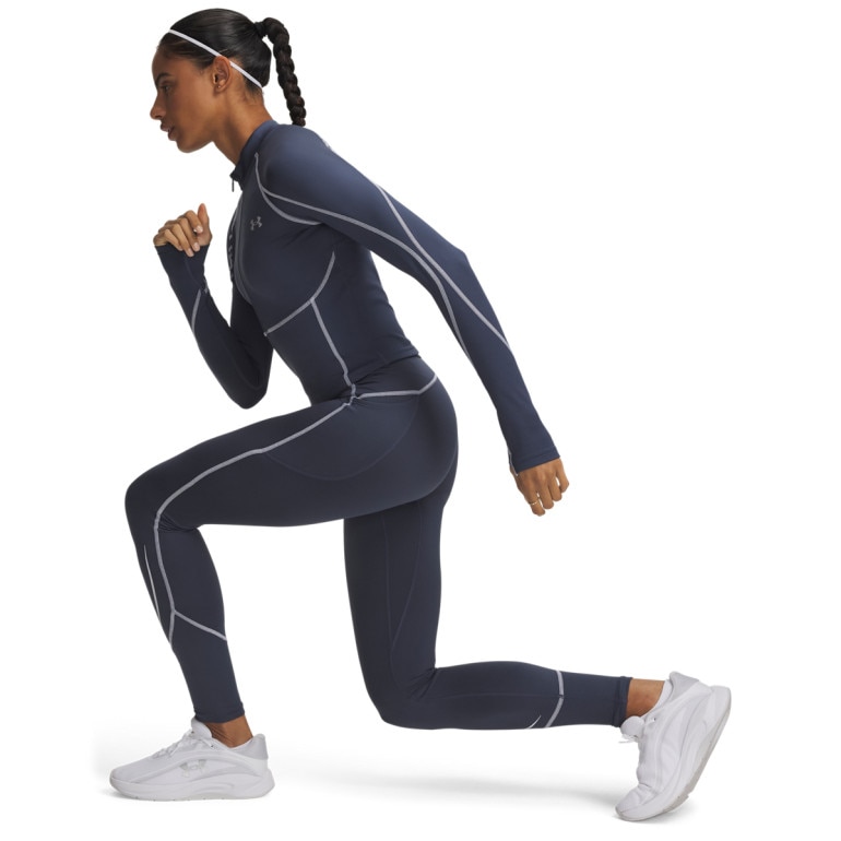 Damskie legginsy treningowe Under Armour UA ColdGear Elite Legging - denim