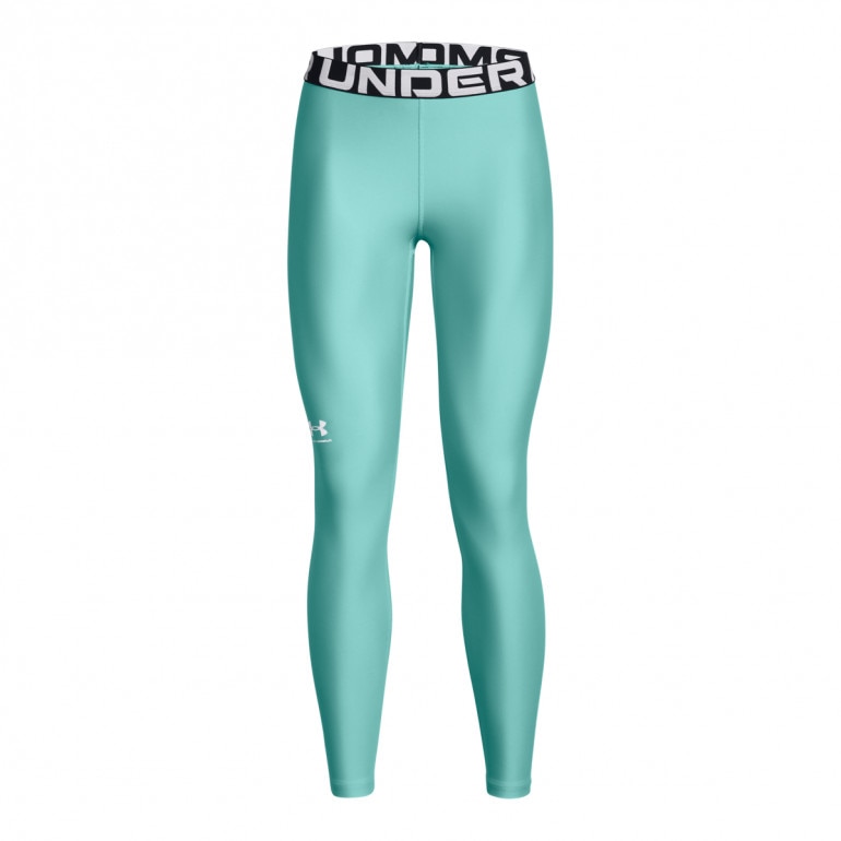 Damskie legginsy treningowe Under Armour UA HG Legging - turkusowe