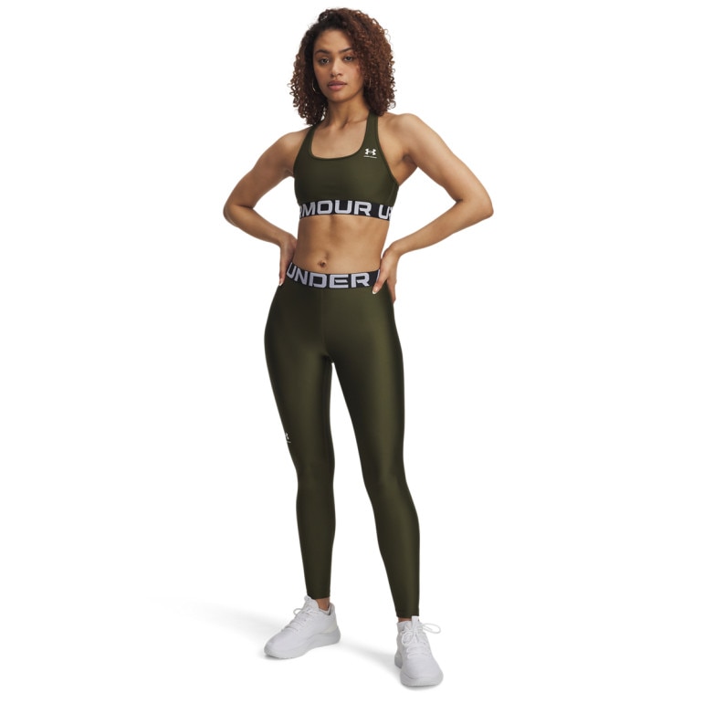 Damskie legginsy treningowe Under Armour UA HG Legging - zielone