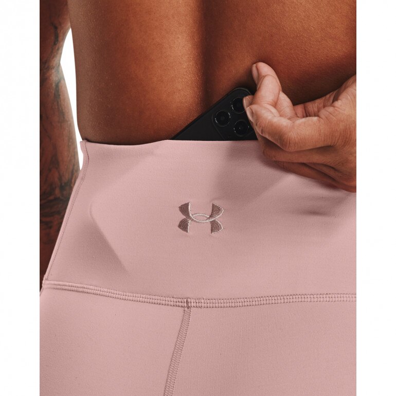 Damskie legginsy treningowe UNDER ARMOUR UA HydraFuse Ankle Leg - różowe