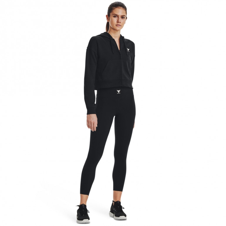 Damskie legginsy treningowe UNDER ARMOUR UA Project Rock Meridian Leggins - czarne
