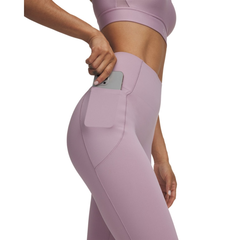 Damskie legginsy treningowe Under Armour UA Vanish Elite - fioletowe