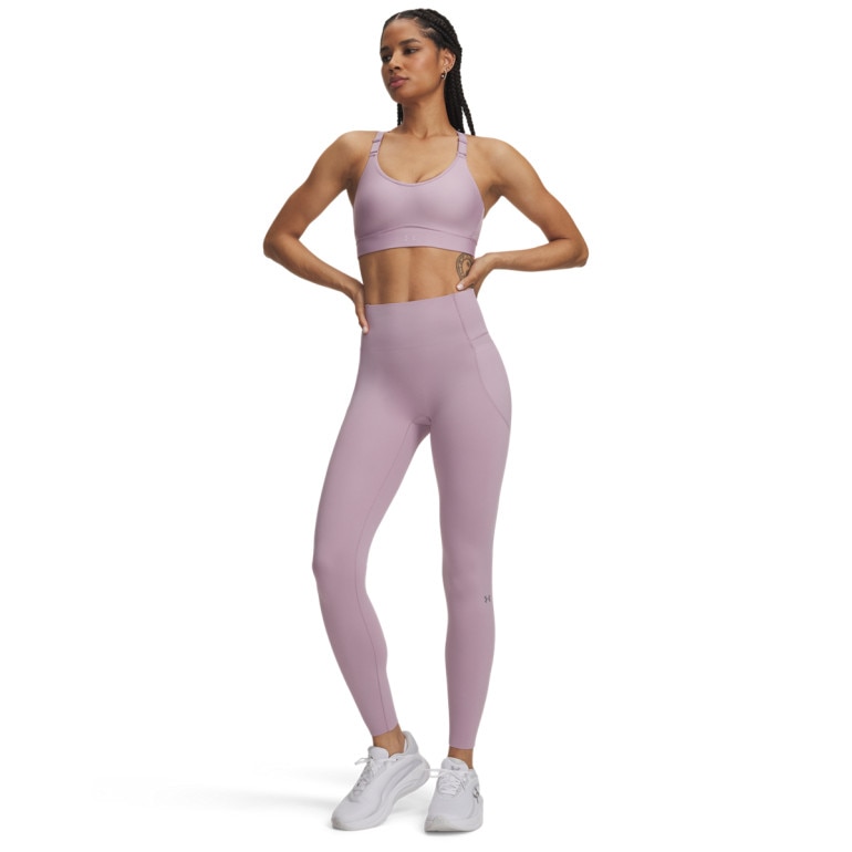 Damskie legginsy treningowe Under Armour UA Vanish Elite - fioletowe