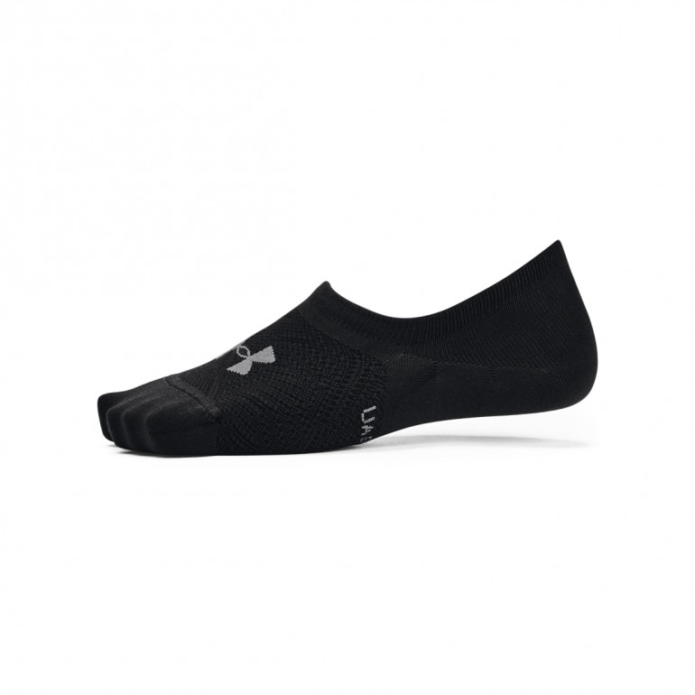 Damskie skarpetki stopki treningowe (3-pack) UNDER ARMOUR UA Breathe Lite Ultra Low - czarne