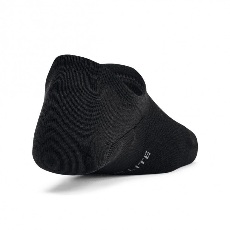 Damskie skarpetki stopki treningowe (3-pack) UNDER ARMOUR UA Breathe Lite Ultra Low - czarne