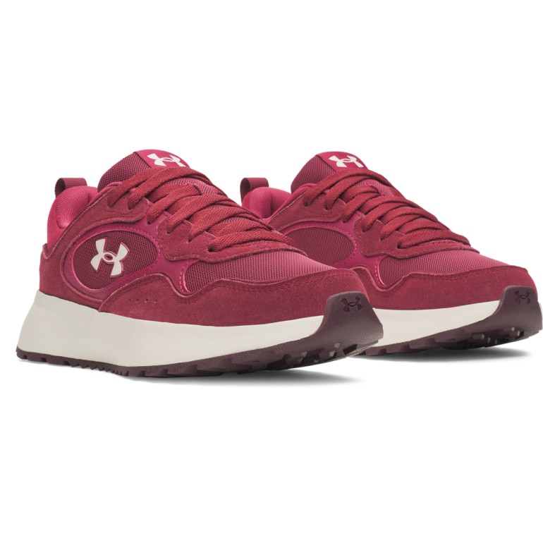 Damskie sneakersy UA W Mirage Sport Under Armour - burgundowe