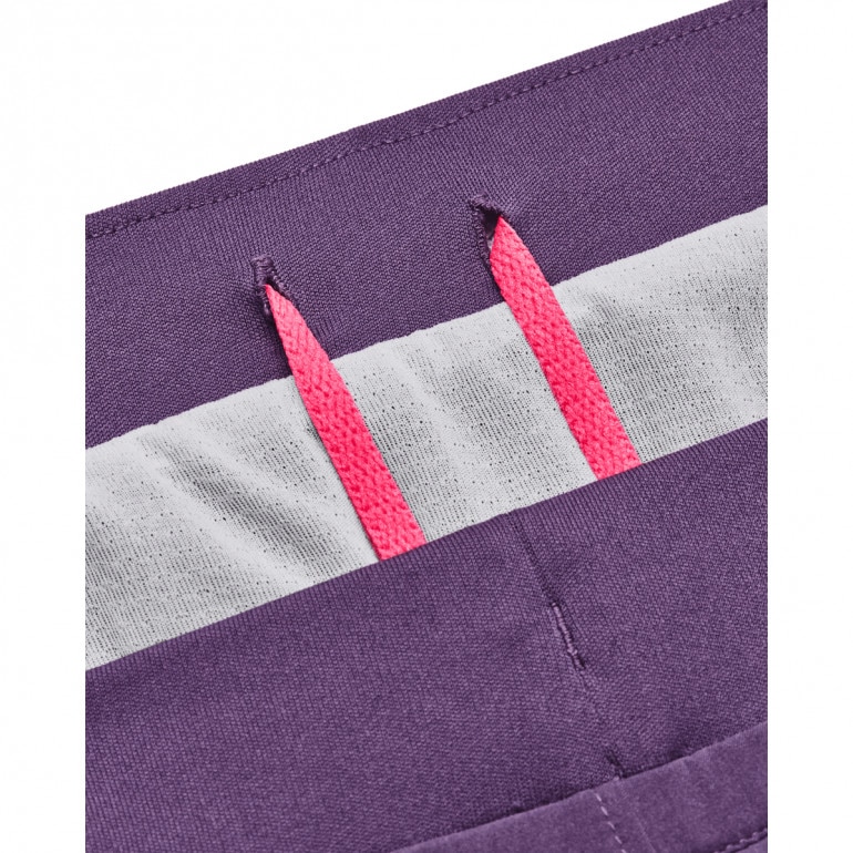 Damskie spodenki do biegania UNDER ARMOUR UA Fly By Elite 3'' Short - fioletowe