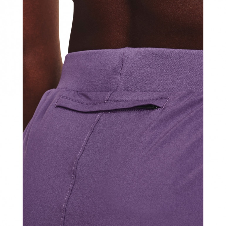 Damskie spodenki do biegania UNDER ARMOUR UA Fly By Elite 3'' Short - fioletowe