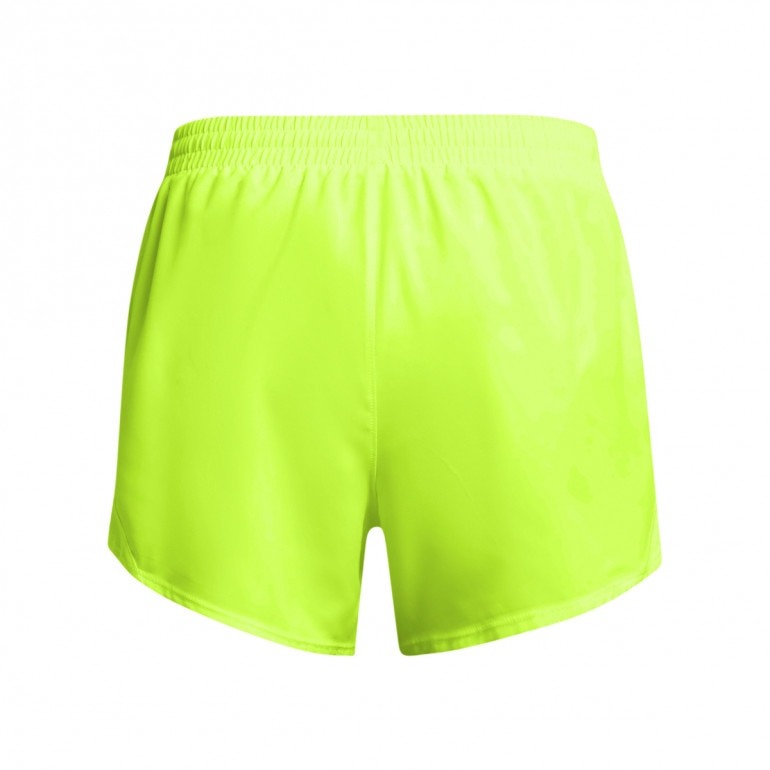 Damskie spodenki do biegania Under Armour UA Fly By 3'' Shorts - zielone 