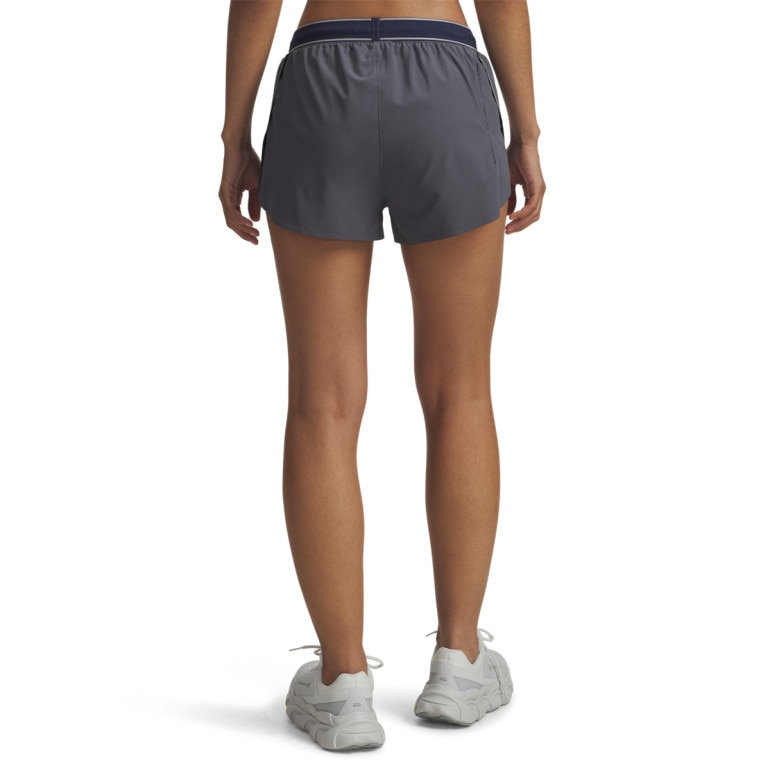 Damskie spodenki do biegania Under Armour UA Halo Run Shorts - szare 