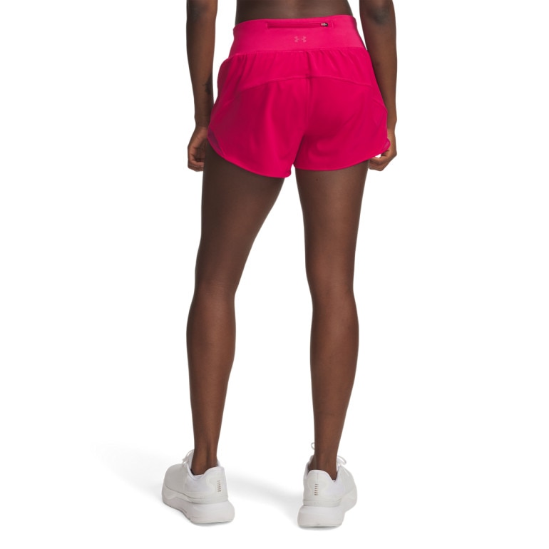 Damskie spodenki do biegania Under Armour UA Launch Pro 3'' Shorts - różowe