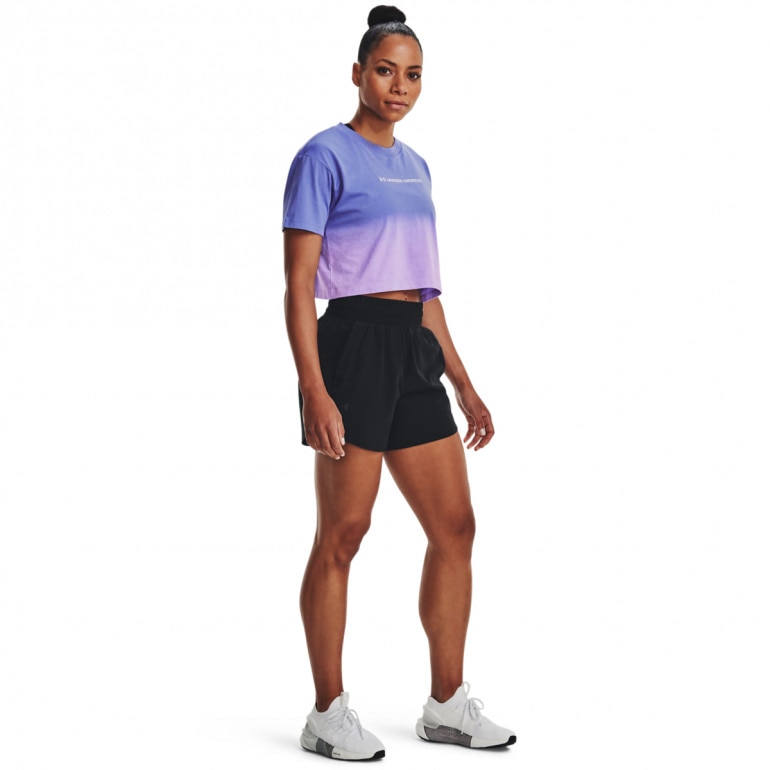 Damskie spodenki treningowe Under Armour UA Vanish 5in Short - czarne