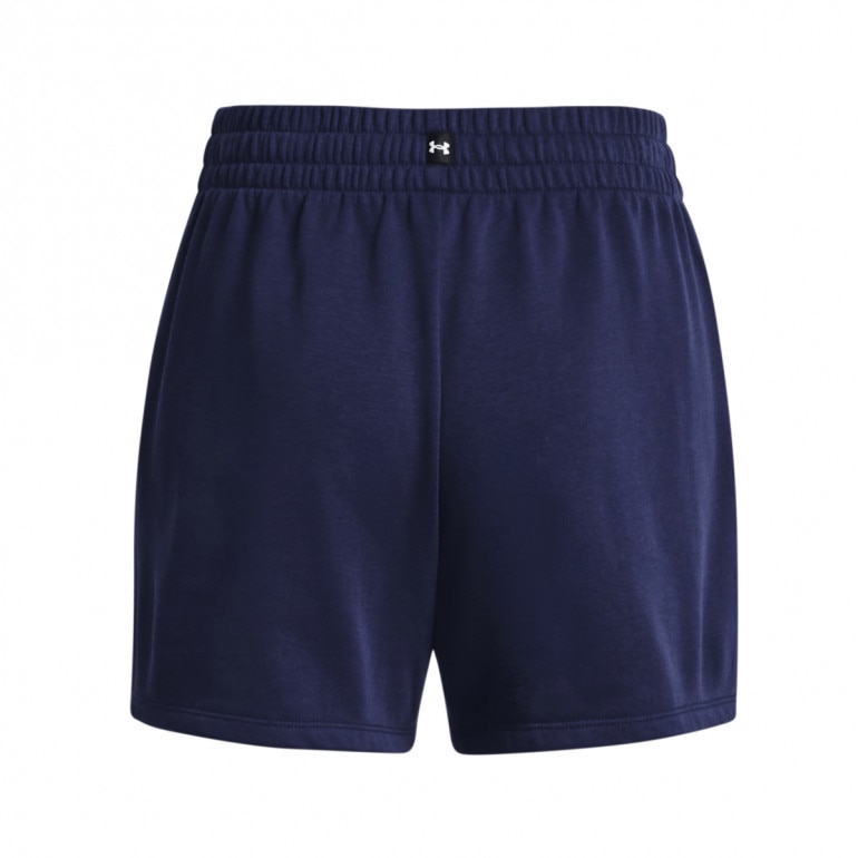 Damskie spodenki treningowe Under Armour Project Rock Everyday Terry Short - granatowe