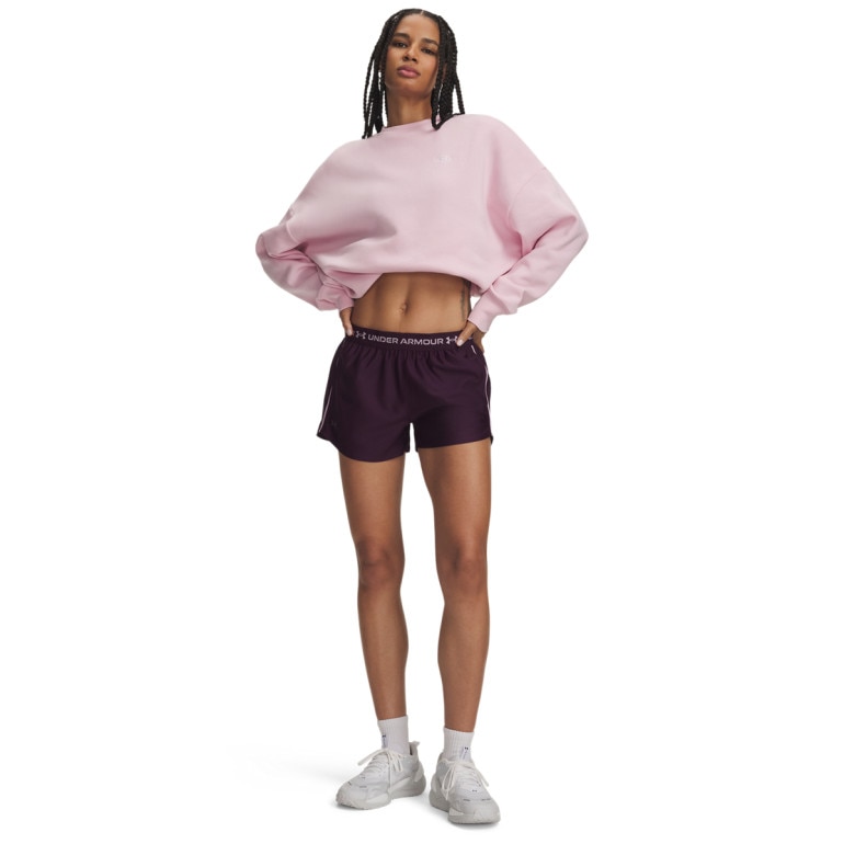 Damskie spodenki treningowe Under Armour Tech Play Up Shorts - fioletowe