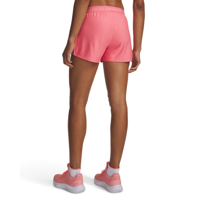 Damskie spodenki treningowe Under Armour Tech Play Up Shorts - różowe