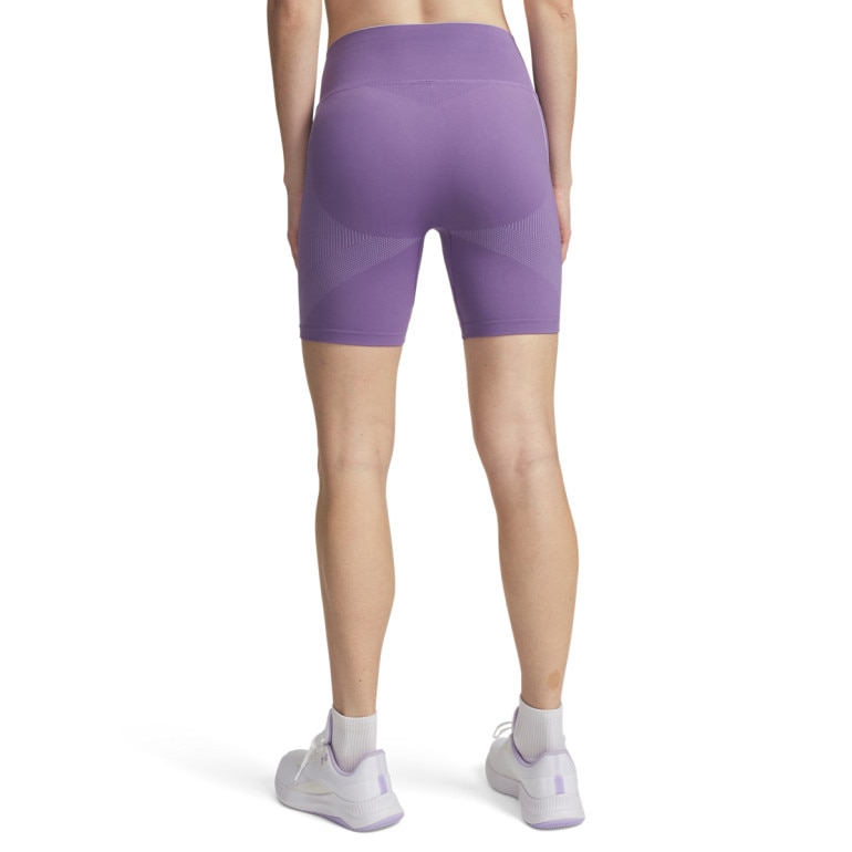 Damskie spodenki treningowe Under Armour UA Vanish Seamless - fioletowe