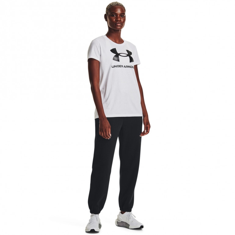 Damskie spodnie dresowe Under Armour UA Icon Fleece Jogger - czarne