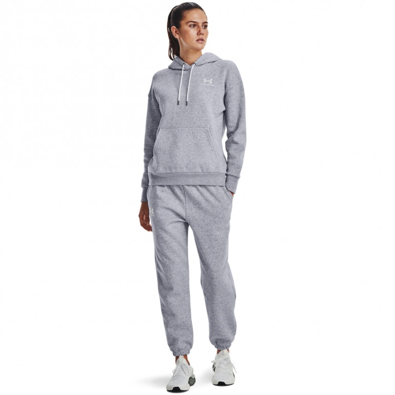 Damskie spodnie dresowe Under Armour UA Icon Fleece Jogger - szare