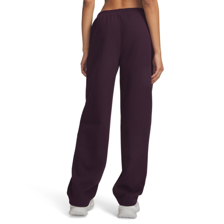 Damskie spodnie dresowe Under Armour UA Icon Fleece Barrel Pant - fioletowe