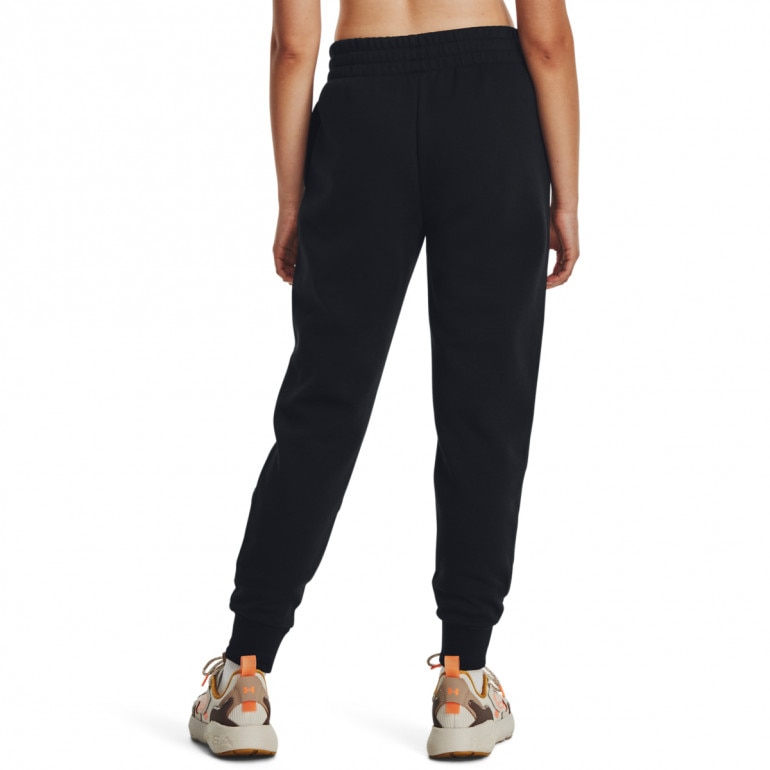 Damskie spodnie dresowe Under Armour UA Rival Fleece Jogger - czarne