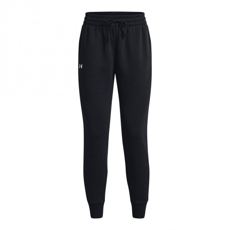 Damskie spodnie dresowe Under Armour UA Rival Fleece Jogger - czarne