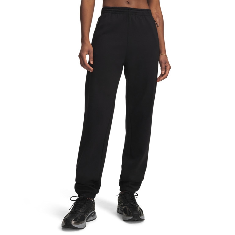 Damskie spodnie dresowe Under Armour Unstoppable Flc Gym Pant - czarne