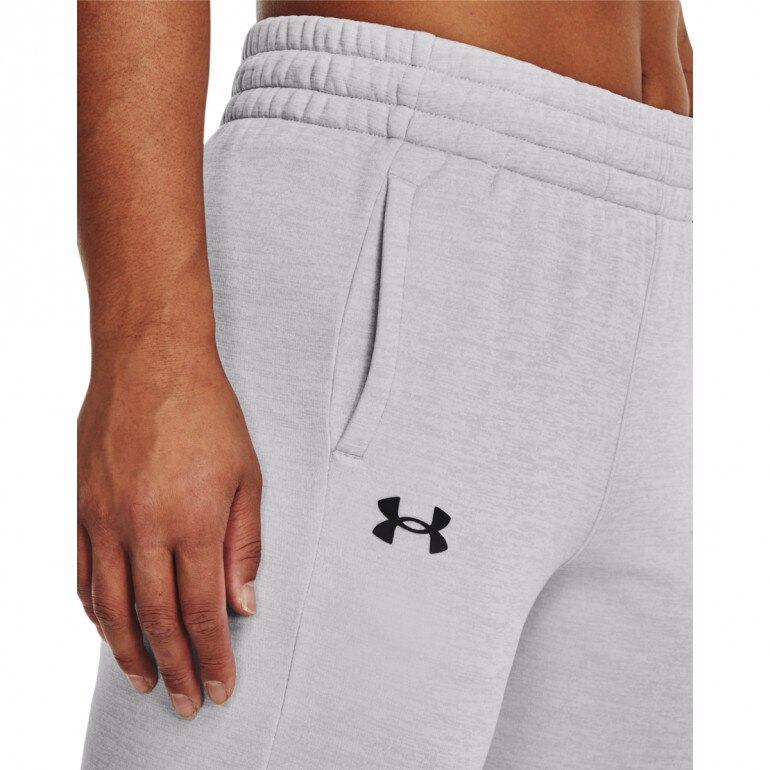 Damskie spodnie treningowe Under Armour Fleece Jogger - szare