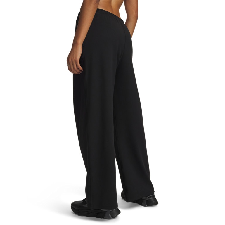 Damskie spodnie treningowe Under Armour Motion Wide Leg Pant - czarne