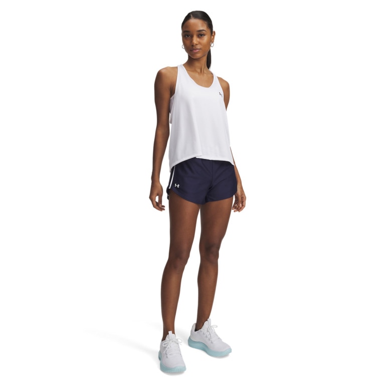 Damskie spodenki treningowe Under Armour Tech Play Up Shorts - czarne