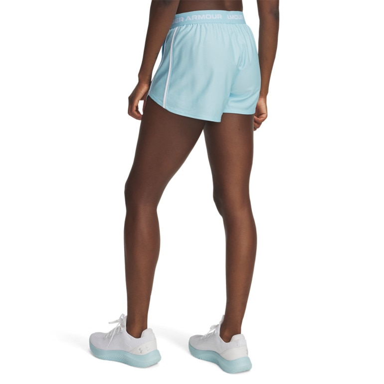 Damskie spodenki treningowe Under Armour Tech Play Up Shorts - niebieskie