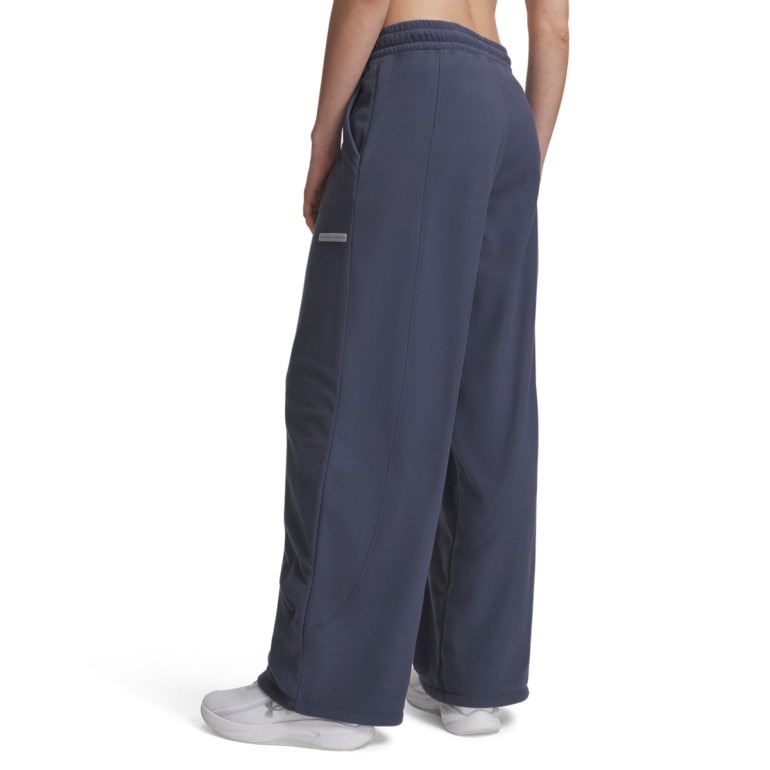 Damskie spodnie treningowe Under Armour UA Performance Fleece - granatowe